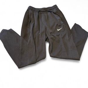 Nike Black Sweatpants with White Logo